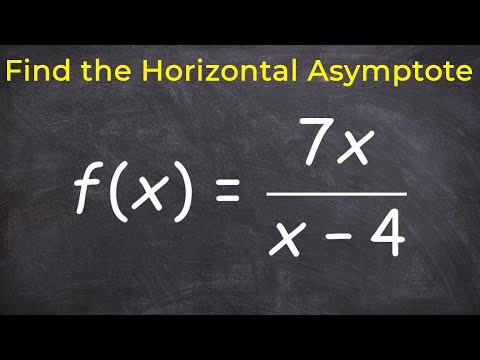 Finding Horizontal Asymptote