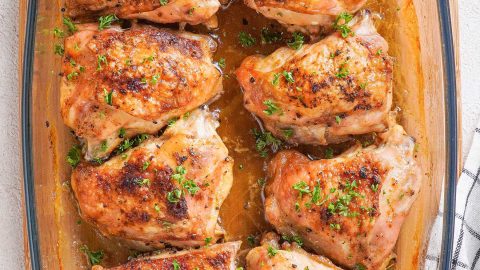 Baked Chicken Thighs