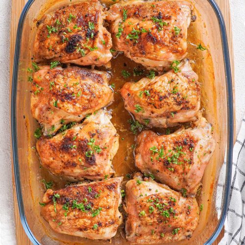 Seasoned Chicken Thighs