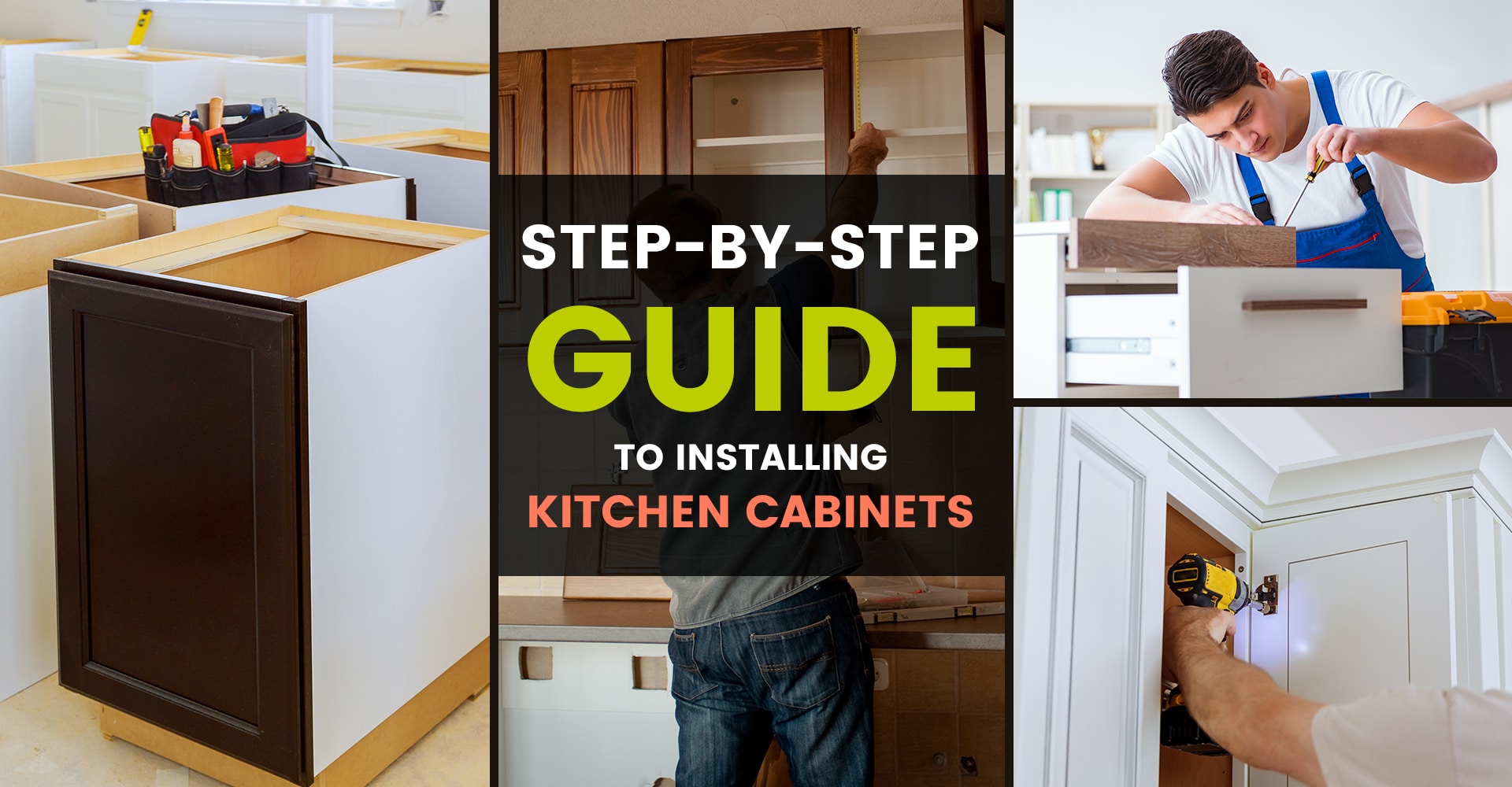 How to install kitchen cabinets